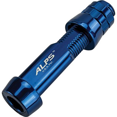 alps cobalt blue triangle fly reel seat Triangular Alum Machined R / S w / TR