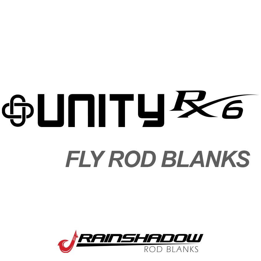 RAINSHADOW - UNITY Fly Rod Blank. 4 Piece, 4 Weight, 7' 6 Olympic