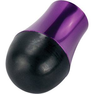 2" Alum Fighting Butt- Purple