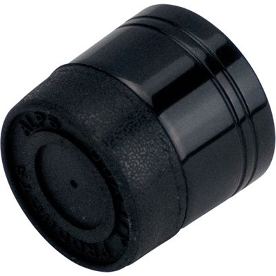 Butt Cap Aluminum ID 19.685mm - Black