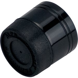 Butt Cap Aluminum ID 19.685mm - Black