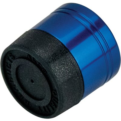 Butt Cap Aluminum ID 19.685mm - Cobalt Blue