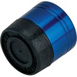 Butt Cap Aluminum ID 19.685mm - Cobalt Blue