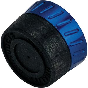 Butt Cap 6061 T6 Alum L: .565" OD 1.04" ID .775"-Cobalt Blue