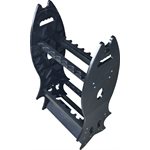 Fish shape plastic rod rack