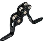 Roller Gde SS316 Roller-6061 alum frame 30 / 50lb doubel wheel-Black