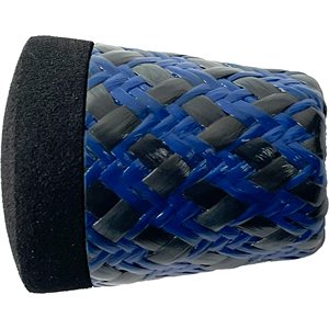 Forecast Dragonscale Carbon Grip Fighting Butt 1.375" Blue