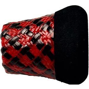 Forecast Dragonscale Carbon Grip Fighting Butt 1.60" Red