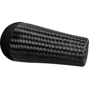 Forecast Carbon Fighting Butt 2.46" .375" bore w / cap