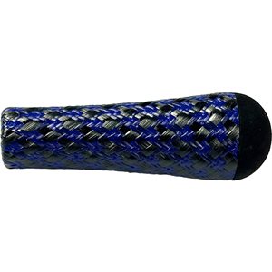 Forecast Dragonscale Carbon Fighting Butt 3.46" .375" bore w / cap Blue