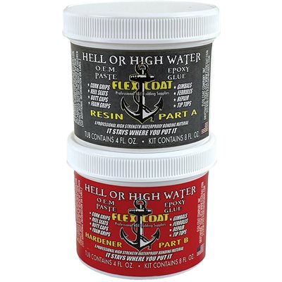 4oz Kit Flex Coat Hell or High Water Epoxy Glue