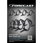 7'6"-6'6" Forecast Black Turbo Conventional Guide Kit / no top
