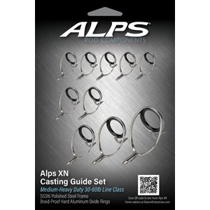 8' 10"-7' Alps Polished Med Conventional Guide Kit / no top