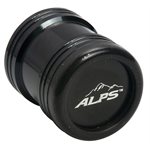 Aluminum Butt Cap 20mm - Black