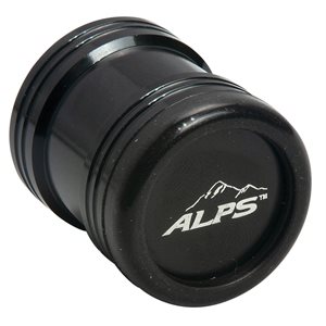 Aluminum Butt Cap 20mm - Black