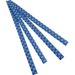 Heat Shrink X Pattern Blue