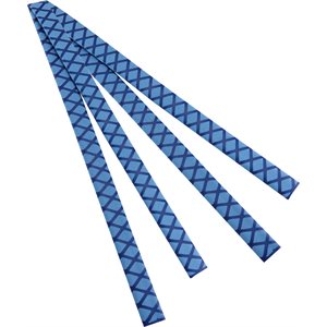Heat Shrink X Pattern Blue