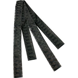 Heat Shrink X Pattern Black