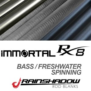 Immortal RX8 Bass / Freshwater Spinning