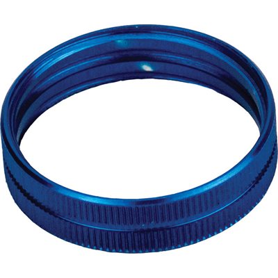 Locking Ring Alum for Sz 16 graphite reel seat-Cobalt Blue