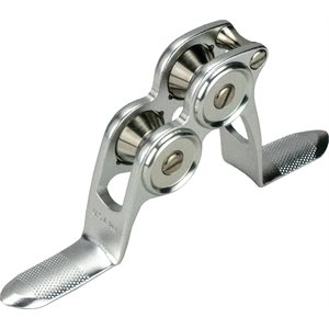 Roller Gde SS316 Roller w / 6061 alum frame Low Profile-Matte Silver