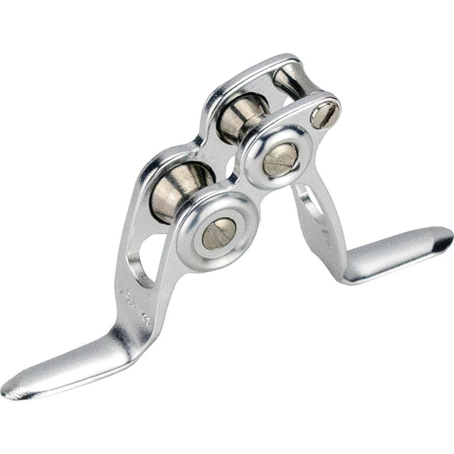 Silver Roller Gde SS316 Silver Roller-6061 alum frame 10 / 25lb-Matte Silver