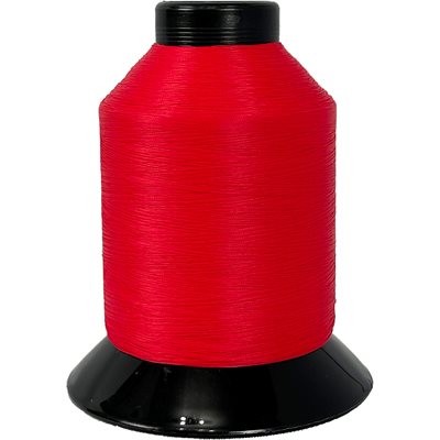 Thread 100G / .22 pound 3000 yd A w / color preserver - Red