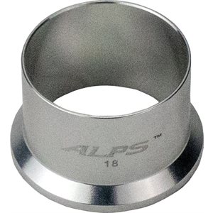Alps Reel Seat Pipe Extension Ring Silver