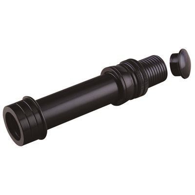 RA7 Alum Fly R / S w / rec hood Sgl Custom Nut / Slide Band w / cap-Satin Black