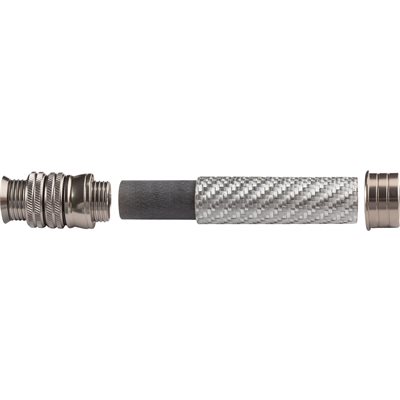 #RA7 Alum Skel w / recessed hood & Dbl locking nuts & TR - Shiney Gunsmoke