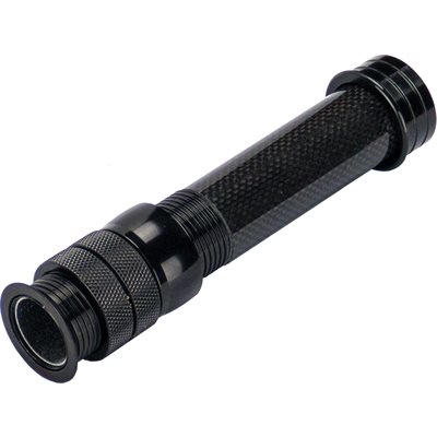 #RA8.5 Alum Skel w / recessed hood & Dbl locking nuts & TR-Black