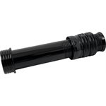 #8 Alum Fly R / S w / rec hood & Dbl lock nuts TR - Gloss Black