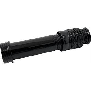 #8 Alum Fly R / S w / rec hood & Dbl lock nuts TR - Gloss Black