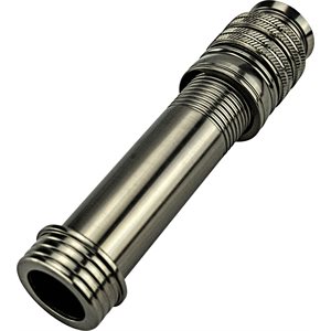 #8 Alum Fly R / S w / rec hood & Dbl lock nuts TR - Shiny Gunsmoke