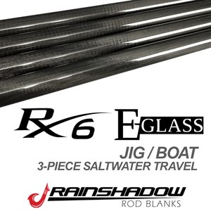 RX6 / E Glass - 3 Piece Travel Jig / Boat