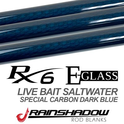 7'9" 1 pc RX6 / E-Glass / Carbon Live Bait XF L 15-30lb. DB / SC