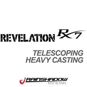 Revelation Cast (Telescopic) 9' 8" 12-25lb 3 / 8-1.25oz Hvy-Satin Black