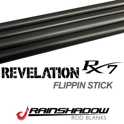 Revelation Blank 7' 6" 1pc Med Flippin Stick-Satin Black