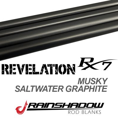 Blank Musky 7'10" 1pc Med / Hvy-Satin Black