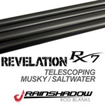 Blank Musky 9' 1+pc X-Hvy-Satin black