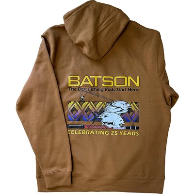 Batson 25th Anniversary Hoodie - Duck Brown Heather