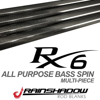 6' 4 pc. Lt Spin Bass