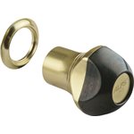 Fighting Butt Tri Shape ID .xxx" (xx.xxmm) w / TR- Pale Gold