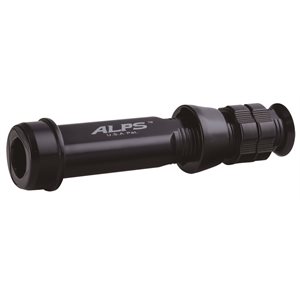 Triangular Alum Machined R / S w / recessed hood / TR- Black-ALPS
