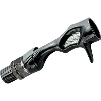 Graph Trig R / S BE Silver over Black with hood / nut-Gradient / Silver