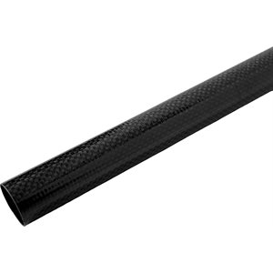 60" Bulk Piece Woven Graphite Handle material-Grey (1.05" OD / .970" ID)