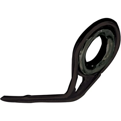Guide SS316 Lt Wt Spin w / Thin 'H' Ring -Black
